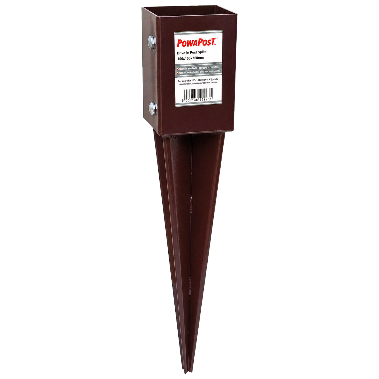 Fence Post Spike 4 x 4in x 750mm