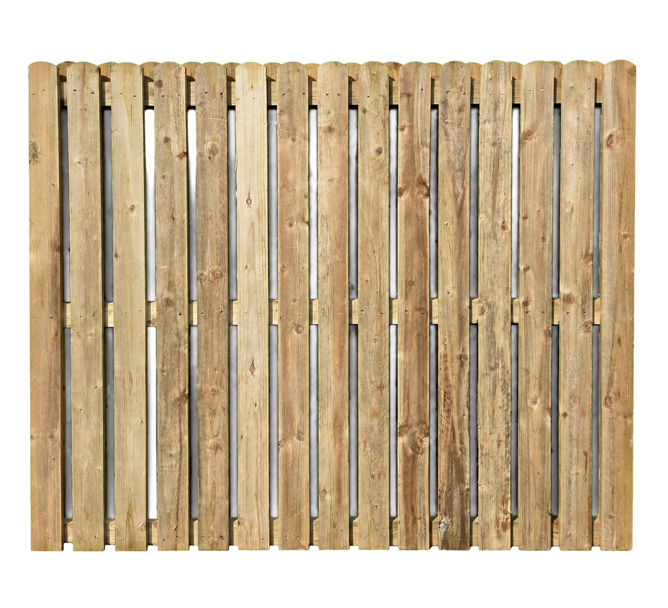 Hit & Miss Fence Panel
